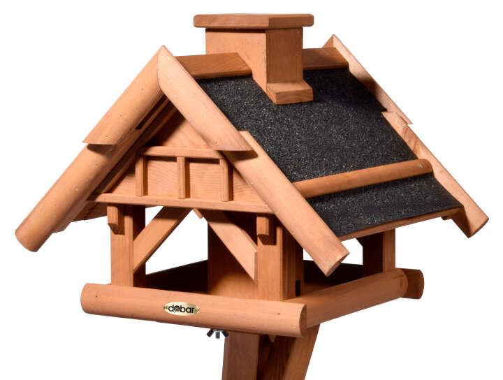 dobar Vogelhaus inkl. Ständer und Futtersilo